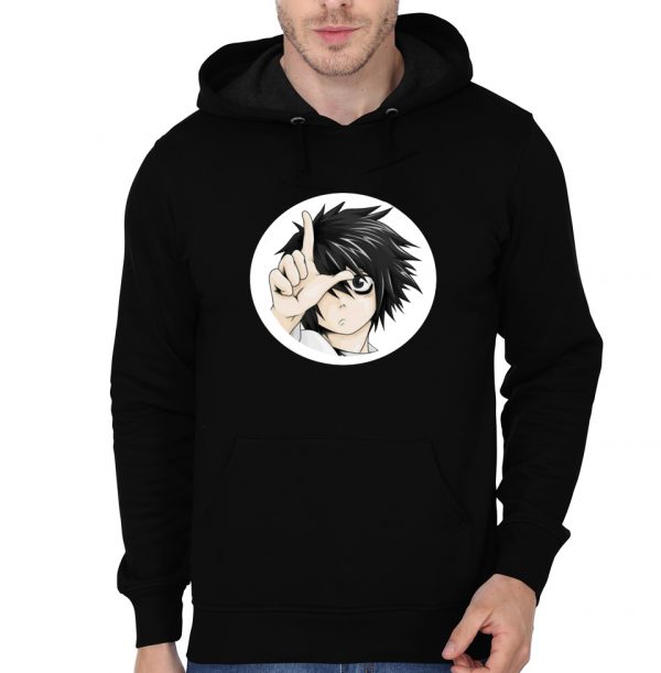 Death Note L for Loser - Gift for Death Note Fan Hoodie