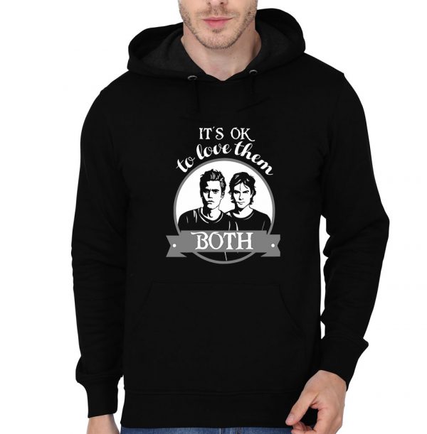 The Vampire Diaries Black Hoodie