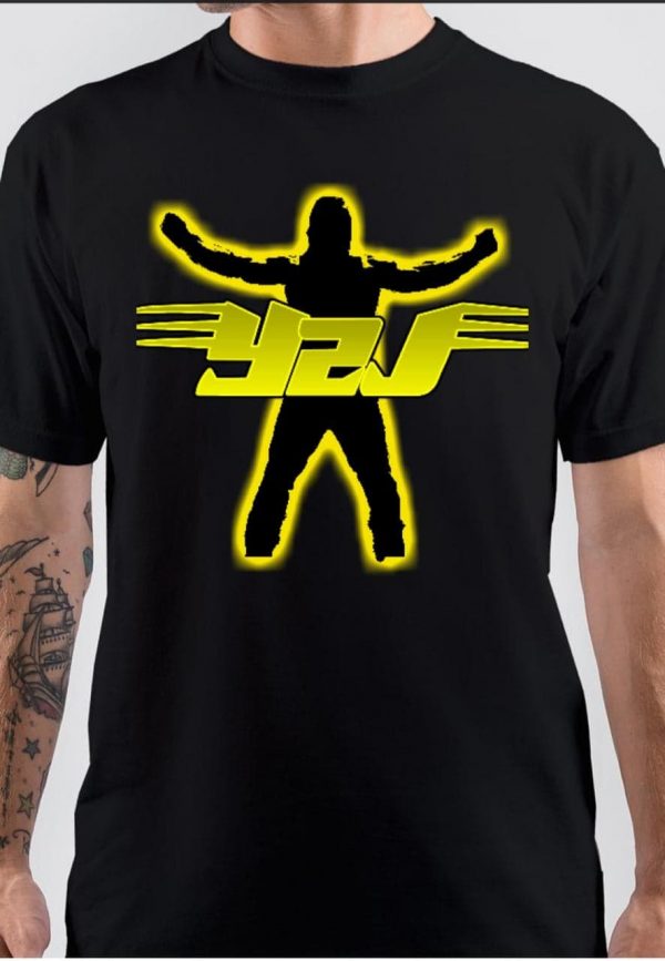 Chris Jericho Half Sleeve Black T-Shirt