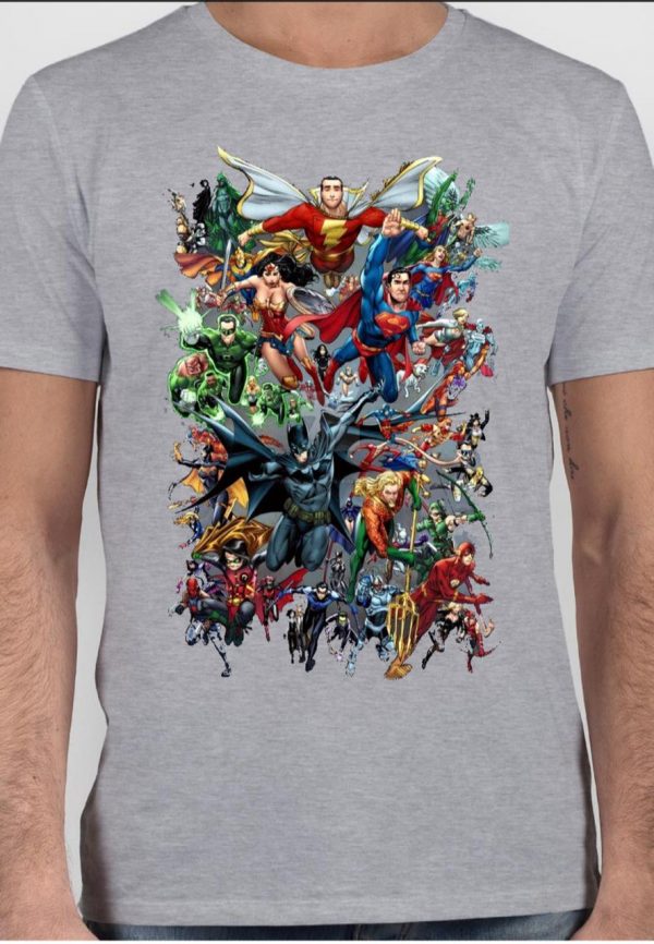 Dc Comics Heroes T-Shirt