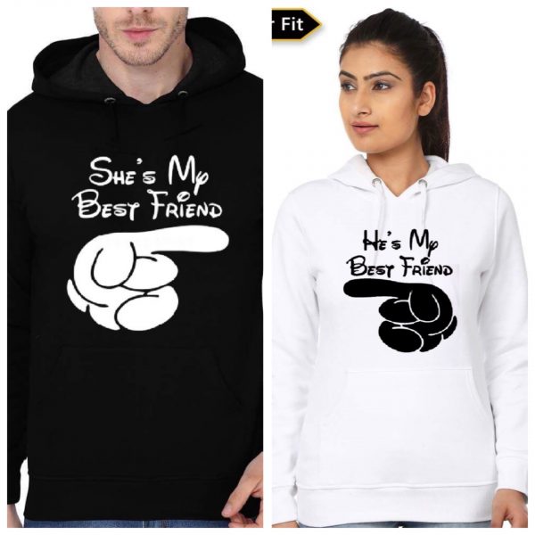 Best Friends Couple Hoodie