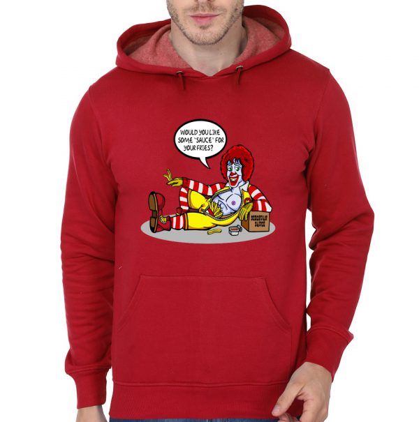 You Want Some "Sauce" For Your Fries? Hoodie - Image 3