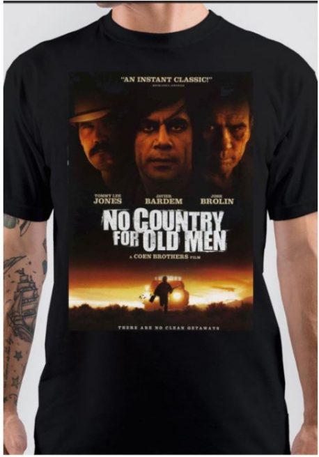 No Country For Old Men Black T-Shirt