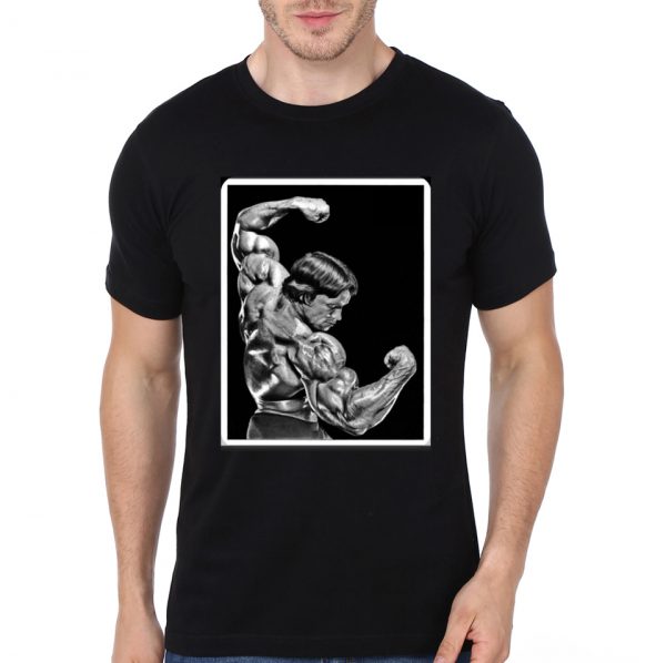 Arnold Schwarzenegger Half Sleeve Black T-Shirt