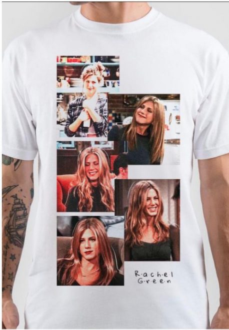 Friends Half Sleeve White T-Shirt