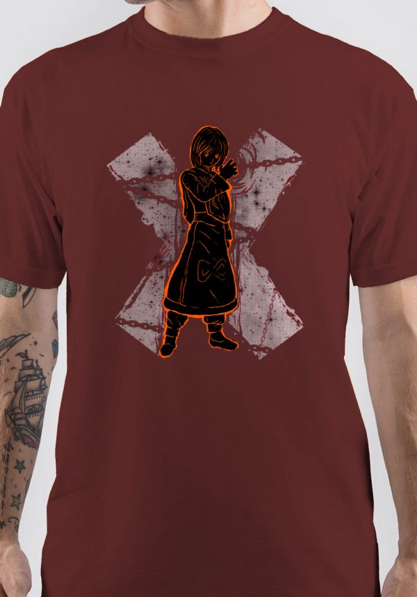 Hunter X Hunter Maroon T-Shirt