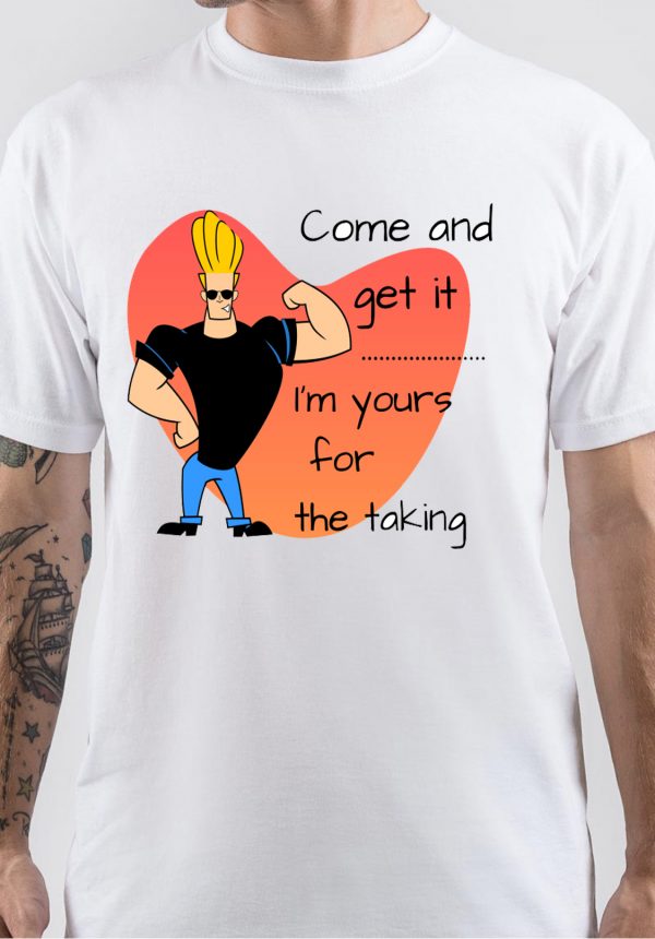 Johnny Bravo Pick Up Line T-Shirt