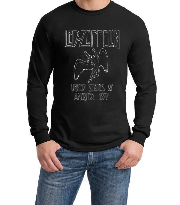 Led Zeppelin Full Sleeve Black T-Shirt