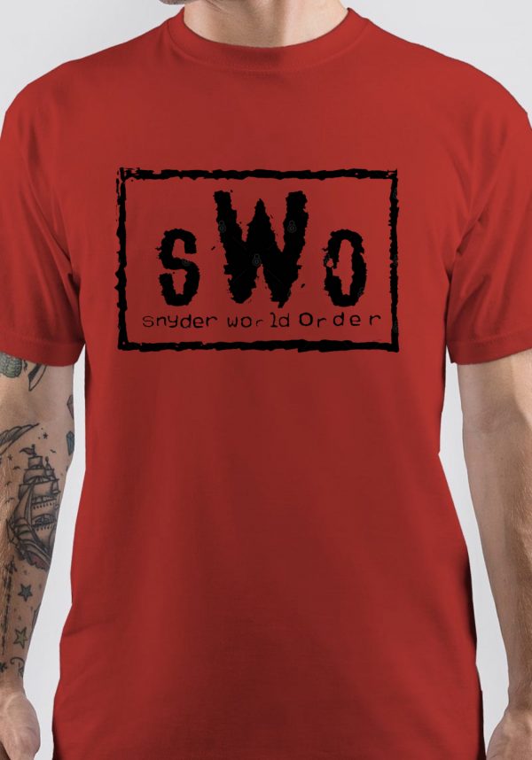 Snyder World Order Red T-Shirt