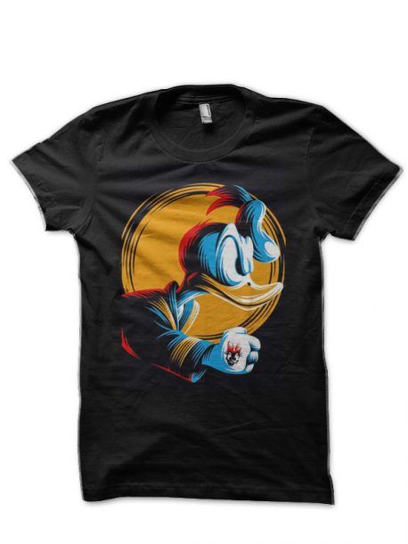 Donald Duck Black T-Shirt | Swag Shirts