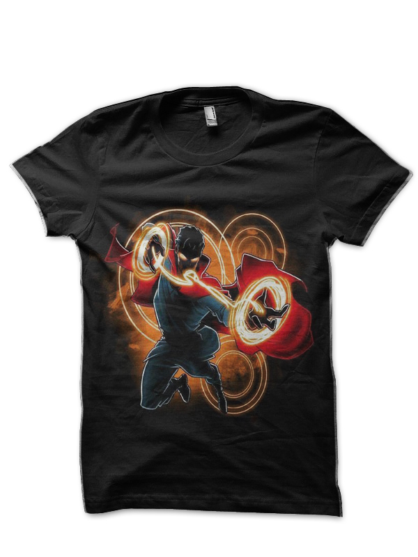 Dr. Strange Black T-Shirt | Swag Shirts