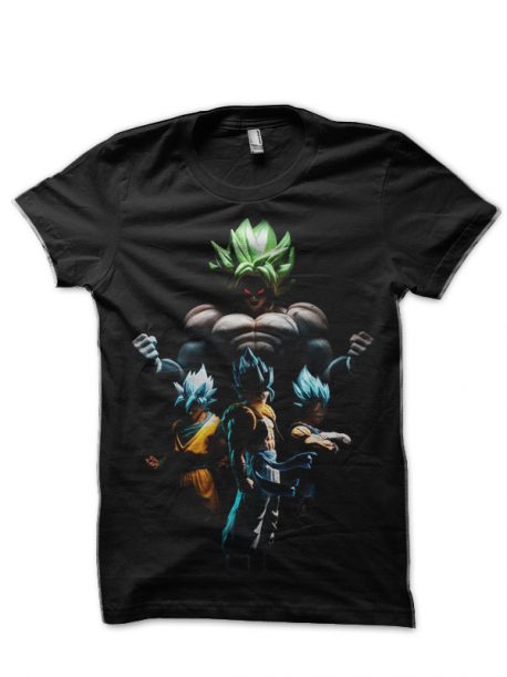 Dragon Ball Z Broly Black T-Shirt | Swag Shirts