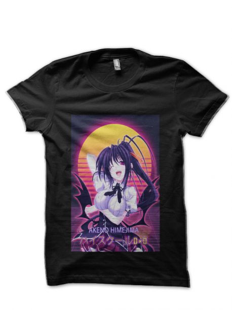 High School Dxd Black T-Shirt - Swag Shirts