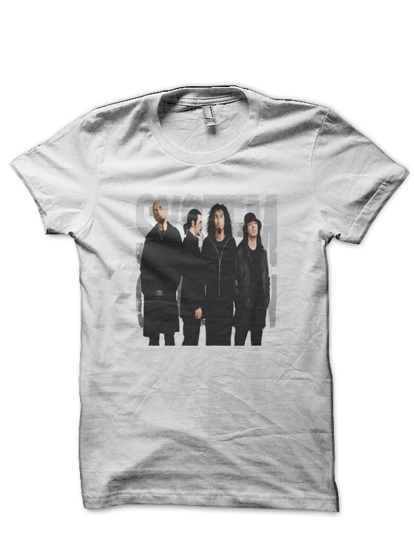 System Of A Down White T-Shirt - Swag Shirts