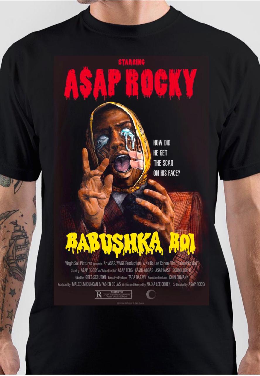 And 24 7 Services Online Shopping Mall American Rapper Shirt Asap Rocky T Shirt Rap Hip Hop T