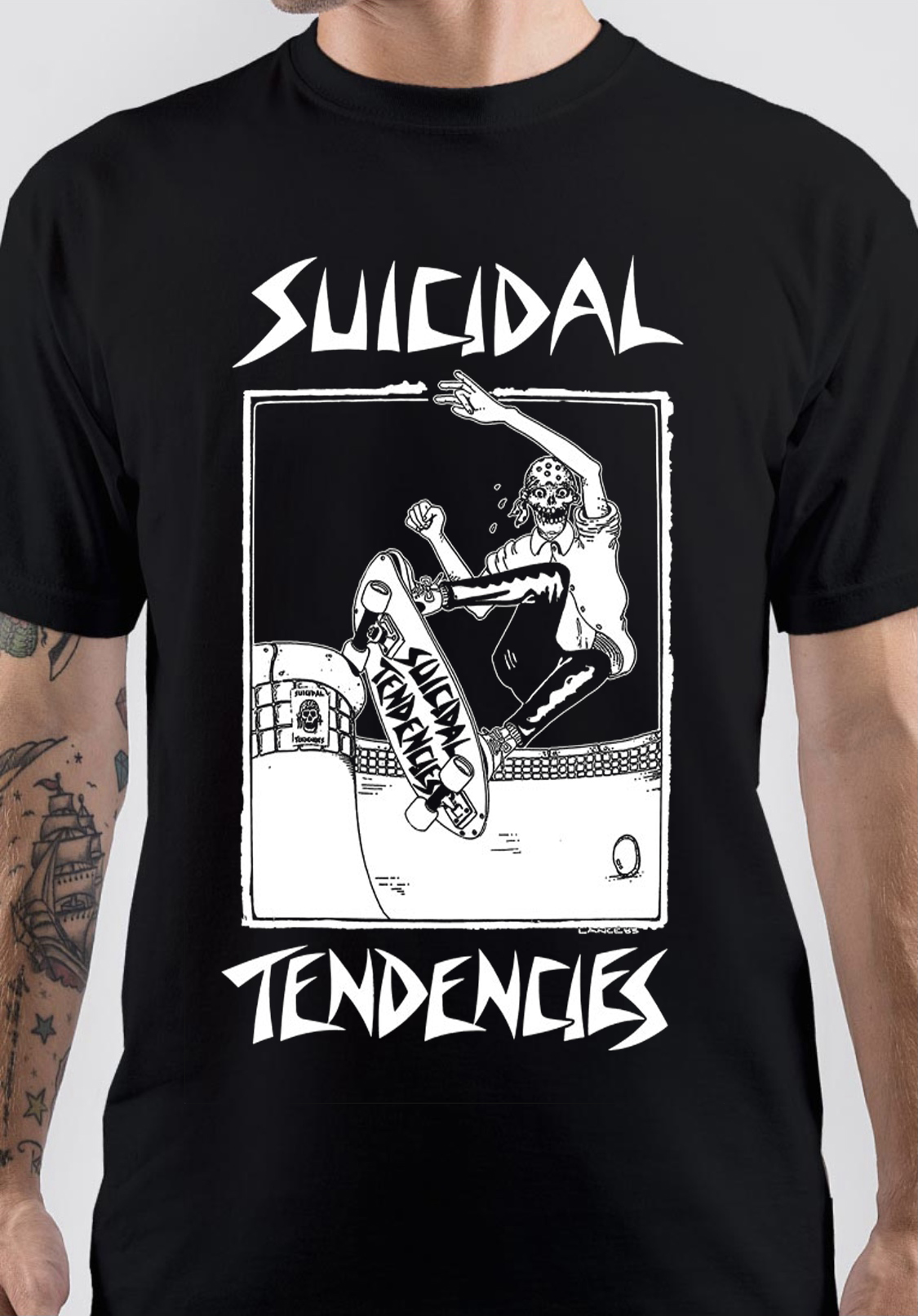 Suicidal Tendencies Band Skatepool T-Shirt | Swag Shirts
