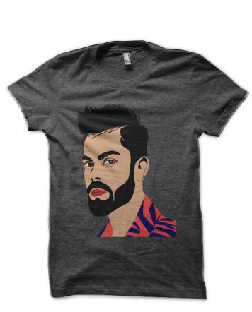 Virat Kohli Black T-Shirt - Swag Shirts