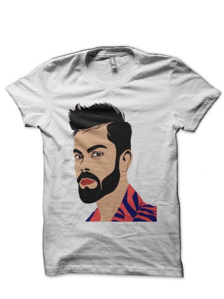 Virat Kohli White T-Shirt - Swag Shirts