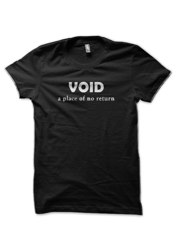 Void Black T Shirt Swag Shirts