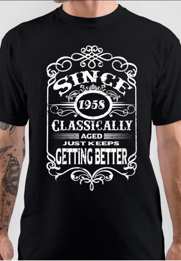 Getting Better Half Sleeve Black T-Shirt