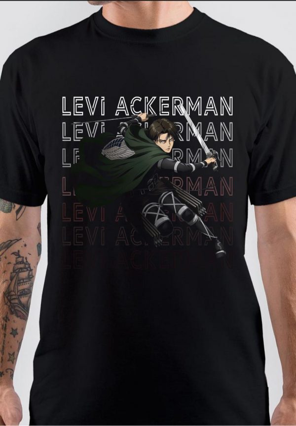 Levi Ackerman Attack On Titan T-Shirt