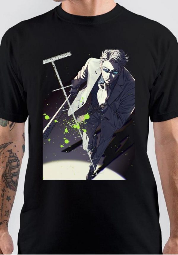 Jujutsu Kaisen  Half Sleeve Black T-Shirt