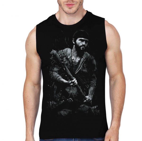 Soldier Black Gym Vest