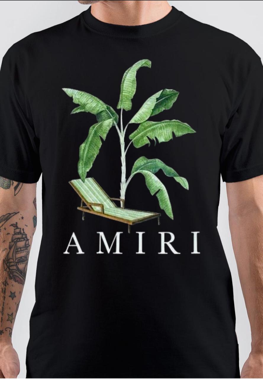 AMIRI Banana Tree Hoodie Black Men's - US