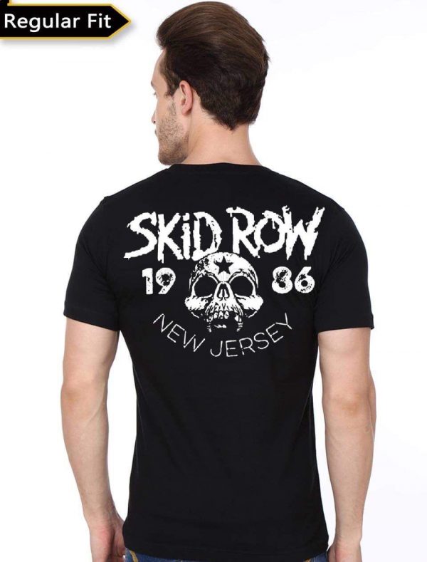 skid row new jersey 1986 T-Shirt - Image 2