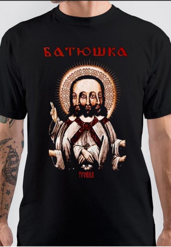 Batushka Half Sleeve Black T-Shirt