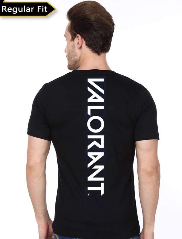 Valorant Phoenix Half Sleeve Black T-Shirt - Image 2