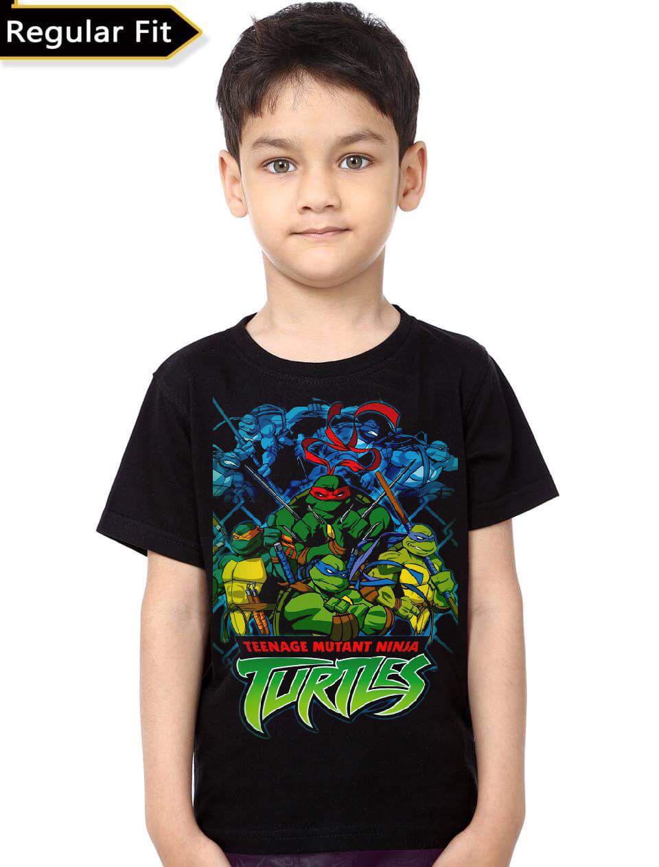 Buy Retro TMNT Comic Cover T-Shirt Online India