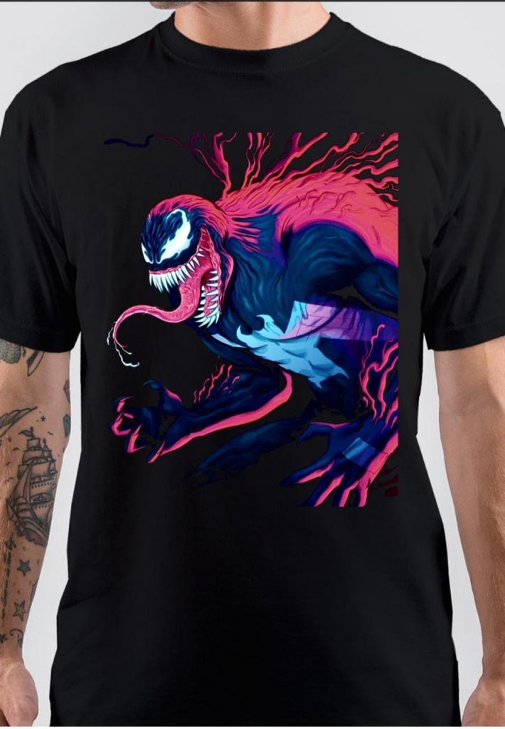 Marvel Venom Black T-Shirt | Swag Shirts