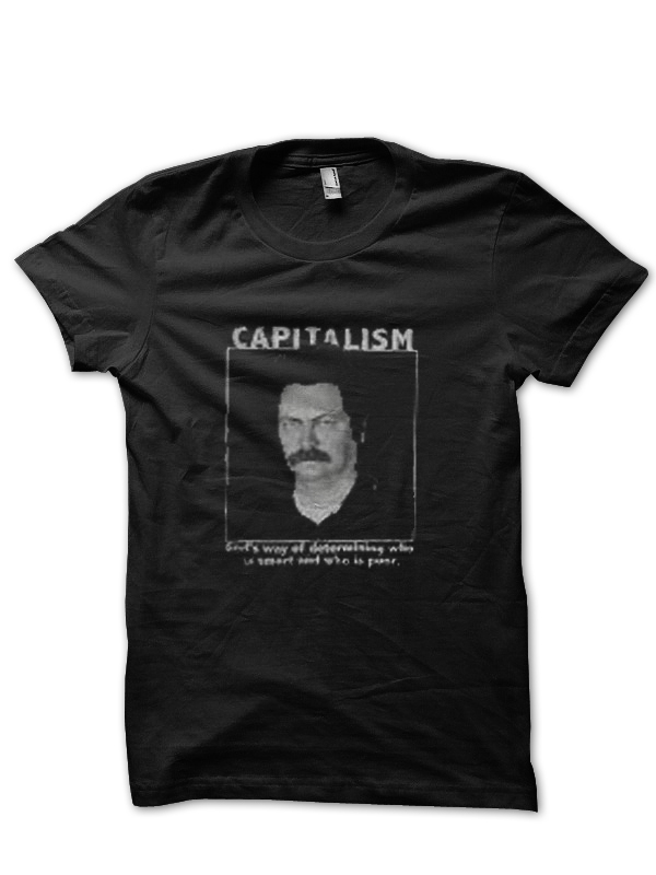 Ron Swanson T-Shirt And Merchandise