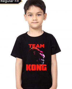 Team Godzilla Black Kids Swag Shirts | T-Shirt