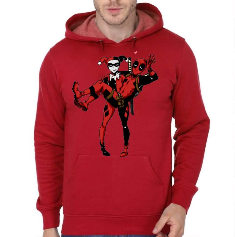 Harley Quinn And Deadpool Hoodie - Swag Shirts