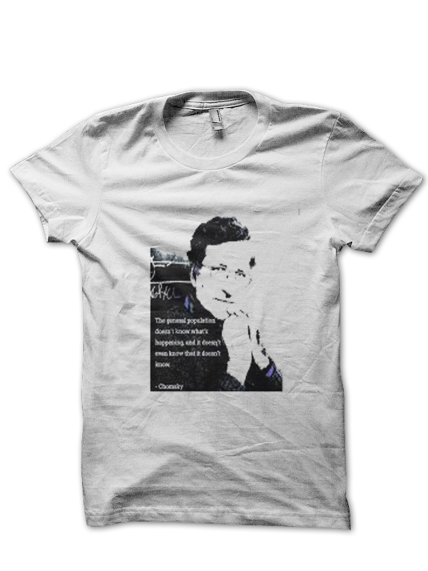 Noam Chomsky T-Shirt And Merchandise