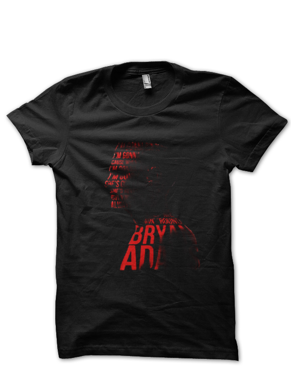 Bryan Adams T-Shirt And Merchandise