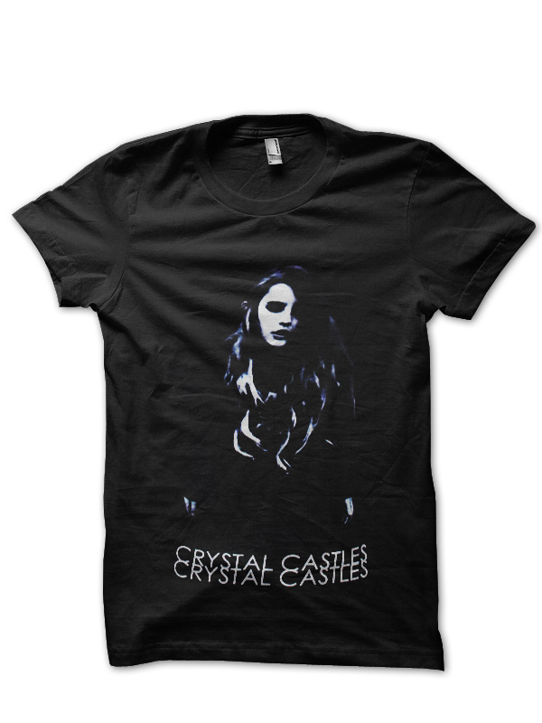 Crystal Castles Crystal Castles Ii Album Cover T-Shirt White – ALBUM COVER  T-SHIRTS