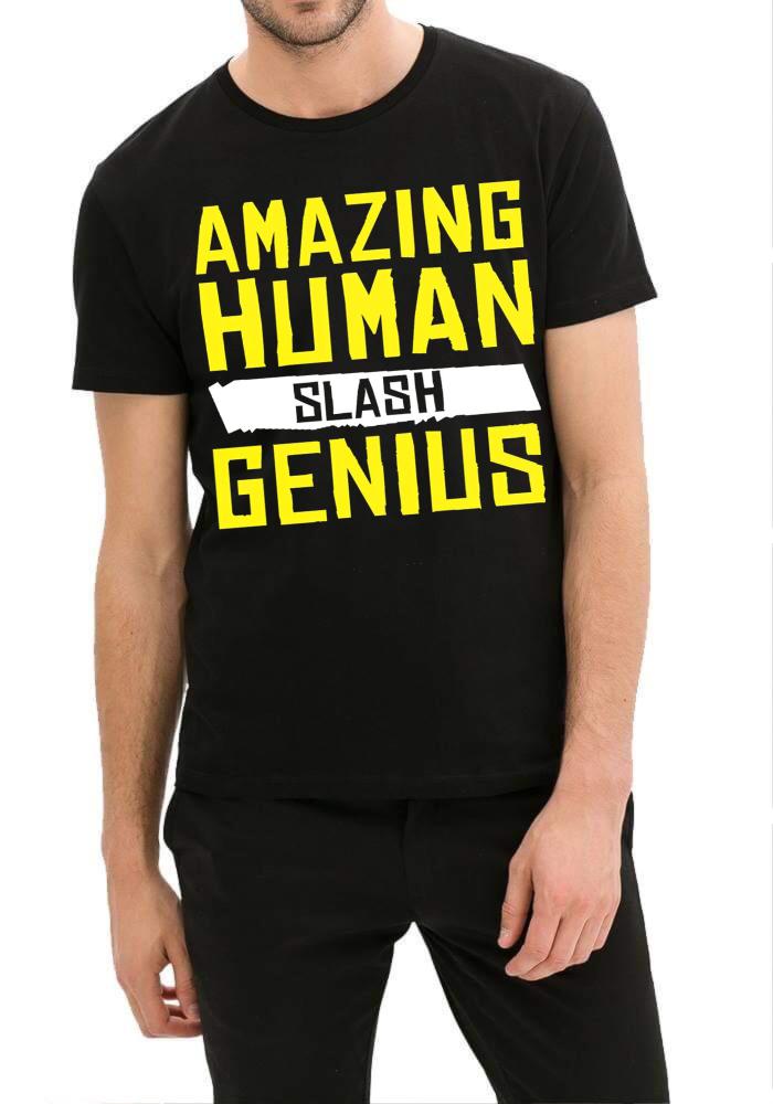 Amazing Human Slash Genius T-Shirt - Swag Shirts