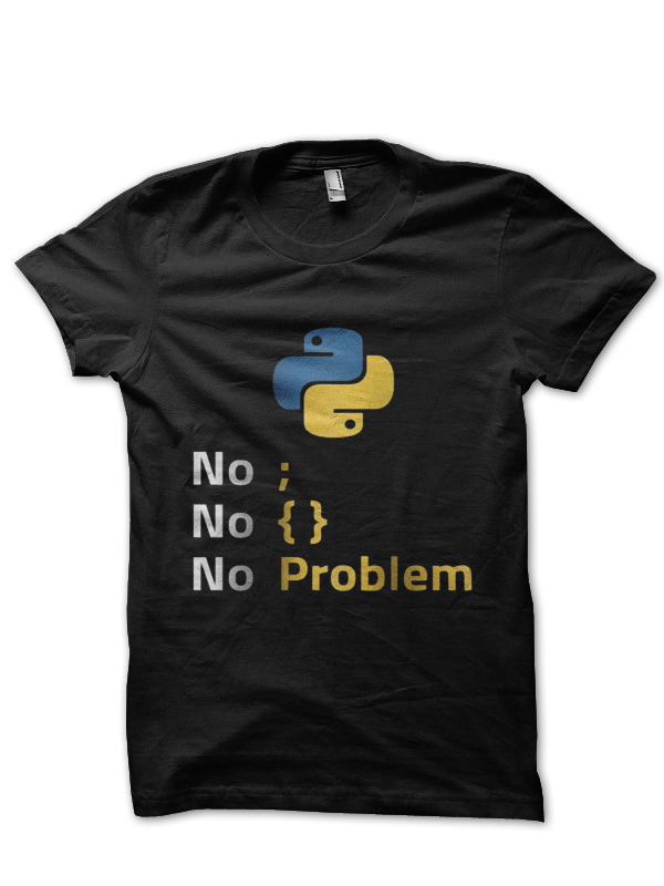 Python Programmer T-Shirt - Swag Shirts