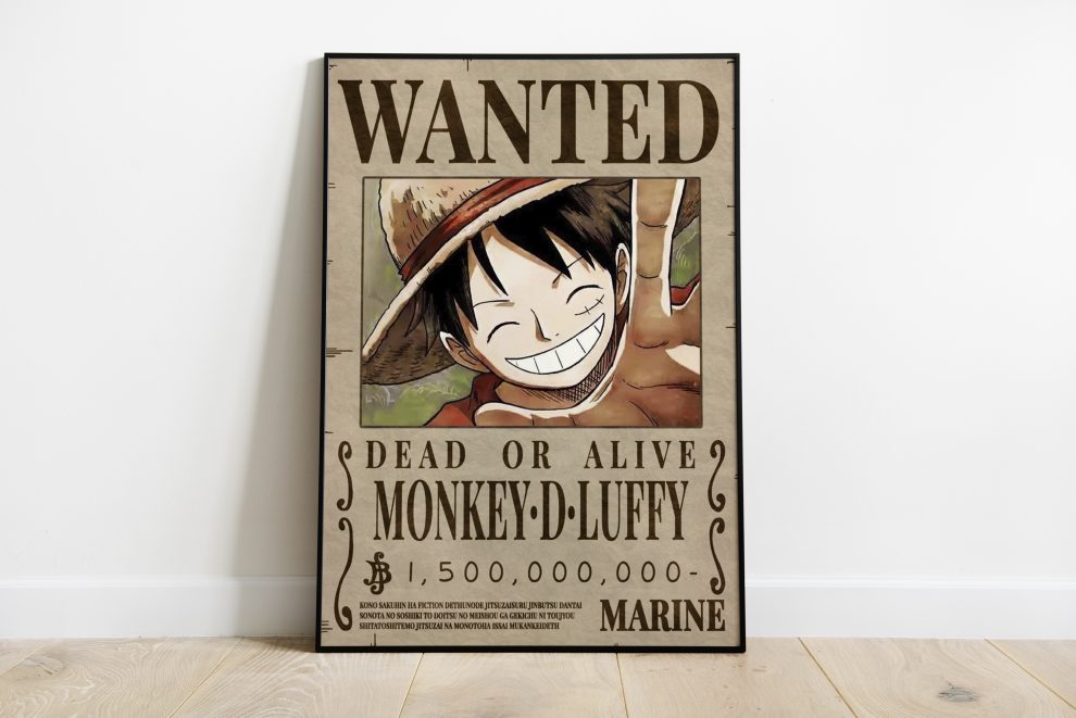 Luffy Bounty Poster | Swag Shirts