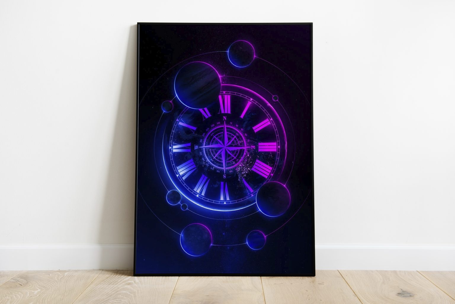 Space Compass Poster | Swag Shirts