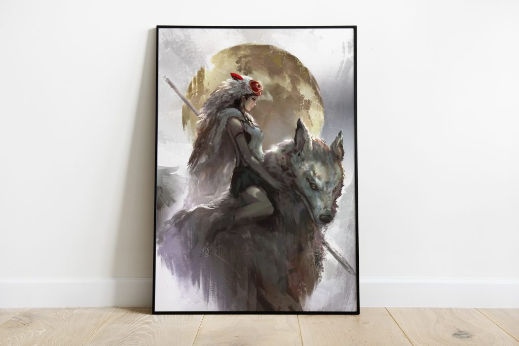 Wolf Moon Princess Poster | Swag Shirts