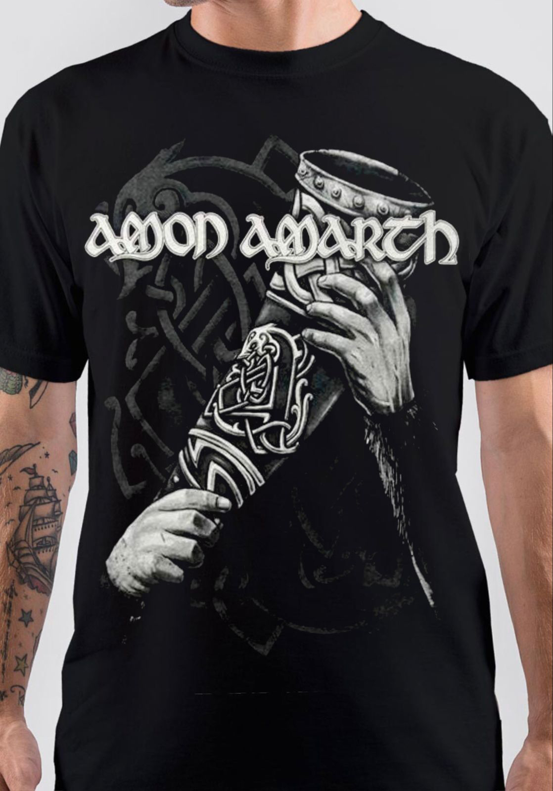 Купить рок атрибутику группы Amon Amarth с доставкой по России в магазине Neformarket