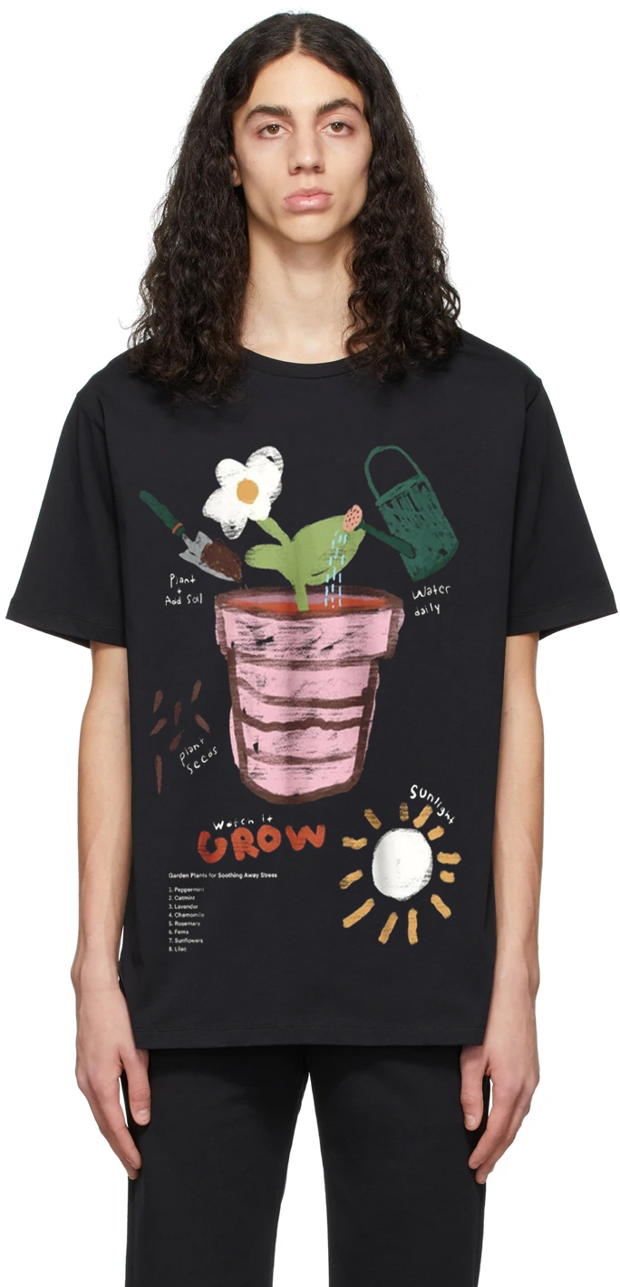 Grow It Watch Oversized Drop Shoulder T-Shirt