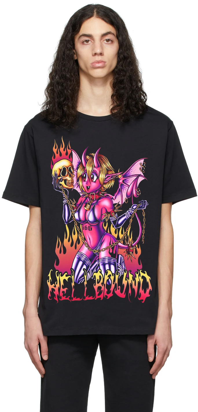 Hellbound Oversized Drop T-Shirt - Swag Shirts