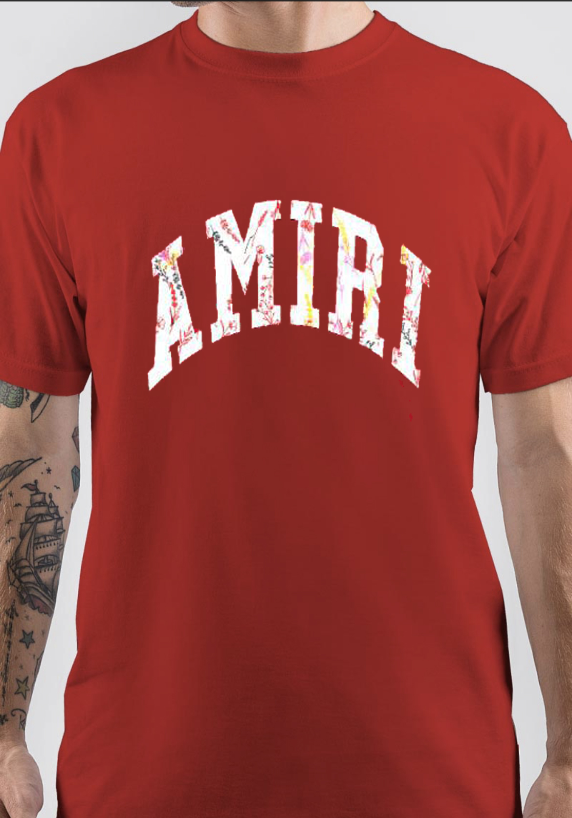 Official Amiri Red Shirt - Hnatee