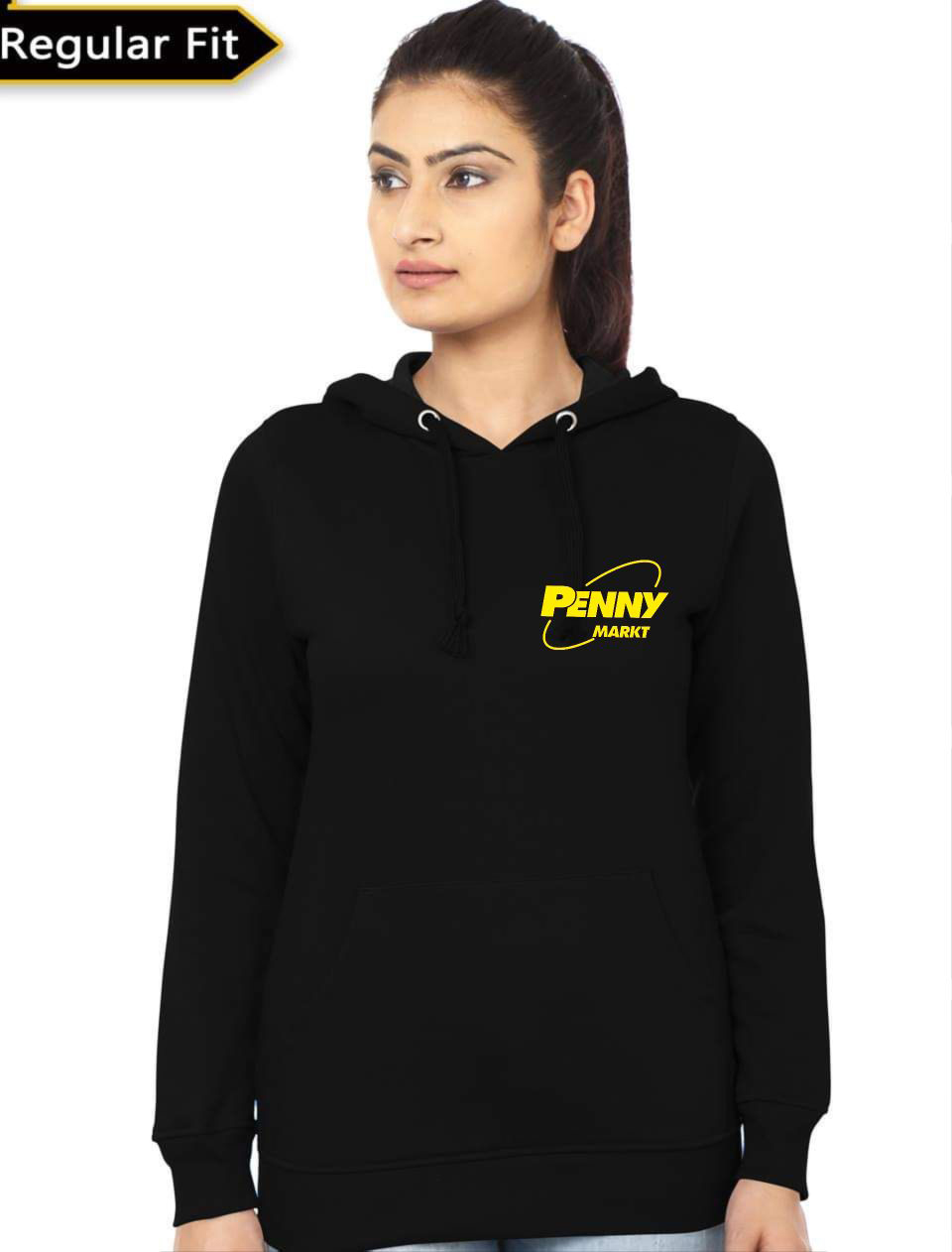 Penny girls Black Hoodie | Swag Shirts