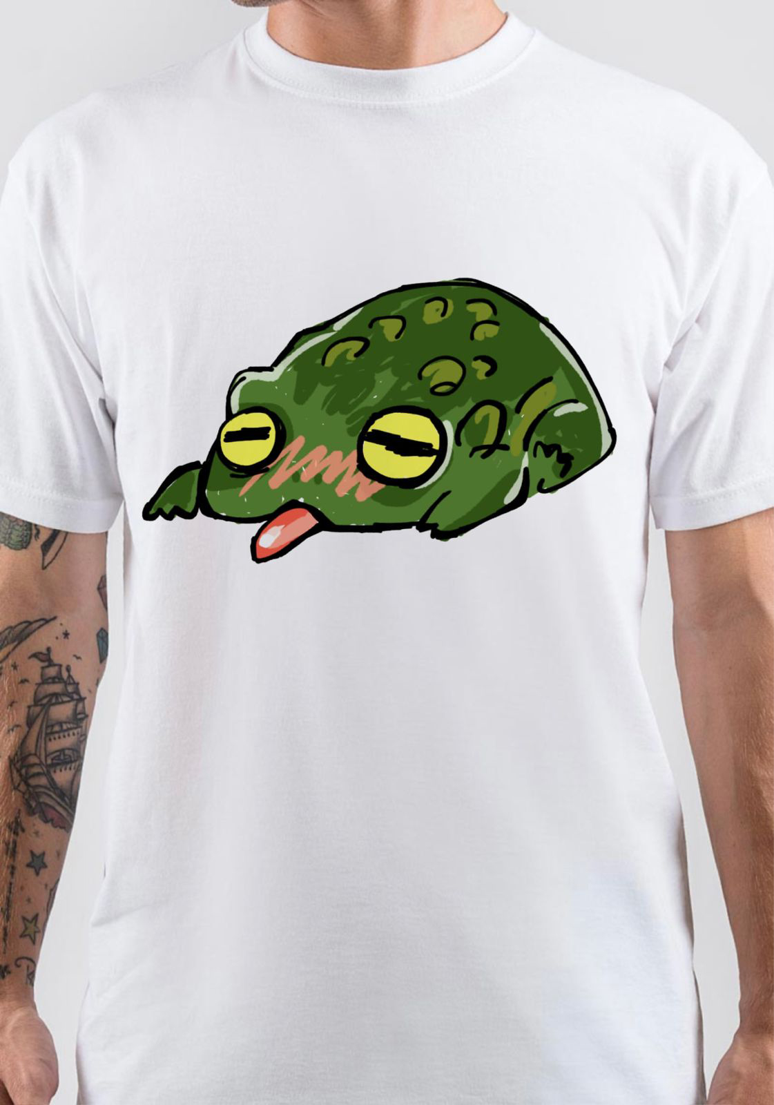 Tired Frog T-Shirt - Swag Shirts